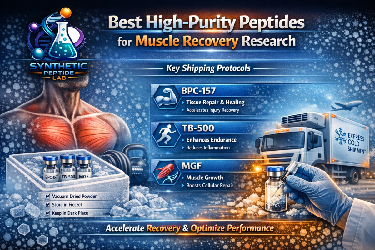 Best High-Purity Peptides for Muscle Recovery Research