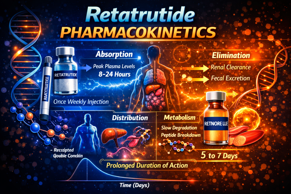Retatrutide Pharmacokinetics