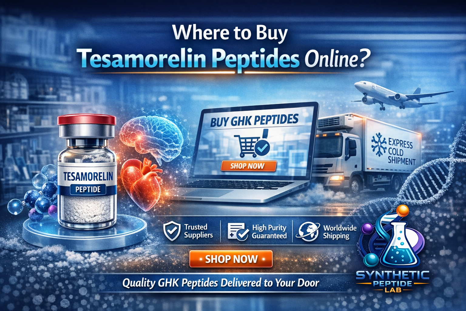 Where to Buy Tesamorelin Peptides Online