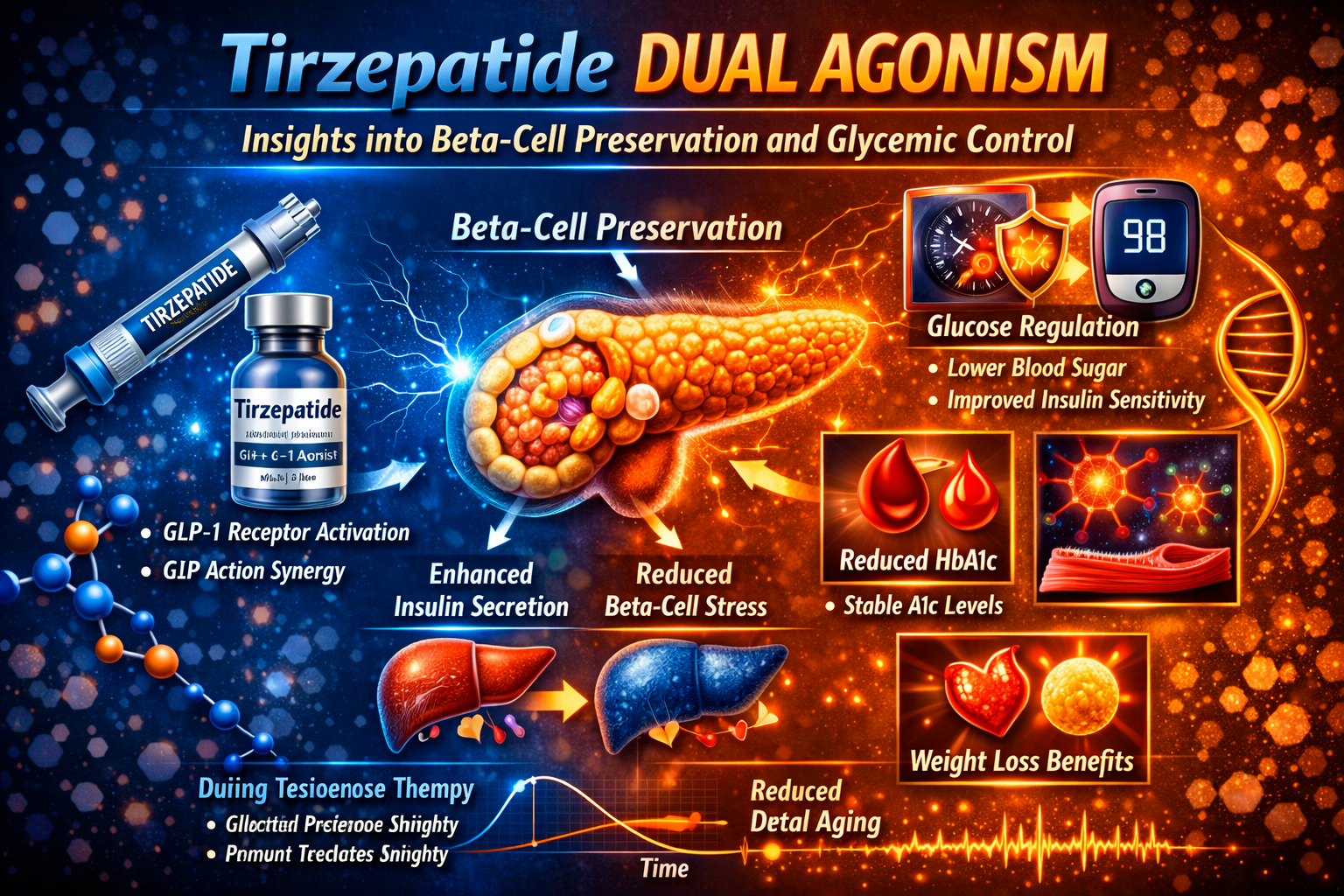 Tirzepatide Dual Agonism