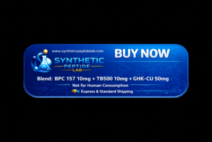 Buy Peptide Blend: BPC 157 10mg + TB500 10mg+ GHK-CU 50mg